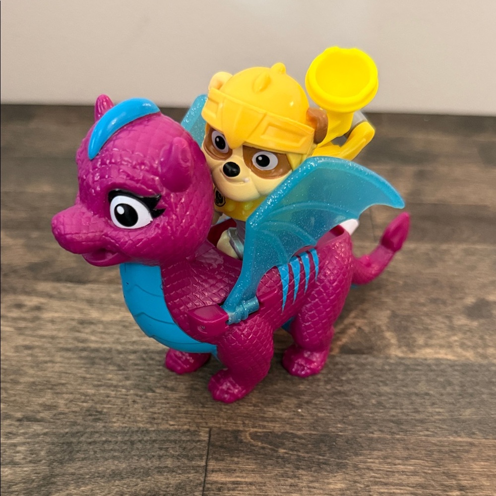 Paw Patrol Rescue Knights Rubble and Dragon